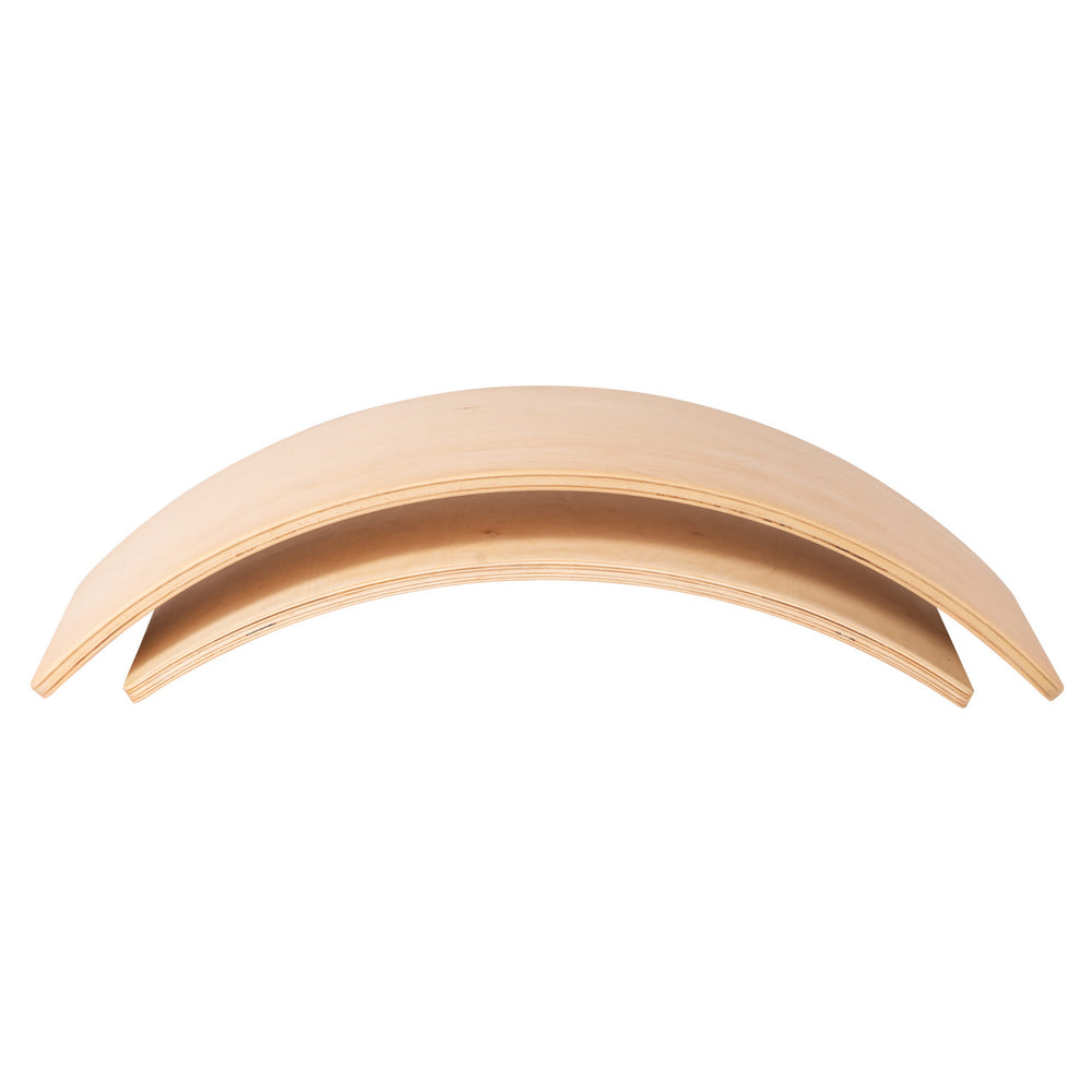 Planche D'équilibre En Bois – Montessori, Bords Arrondis, Surface Laminée – Pour Enfants, Intérieur/extérieur