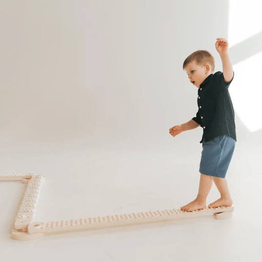 Poutre d'equilibre en bois Montessori 270cm - L'univers d'Oscar