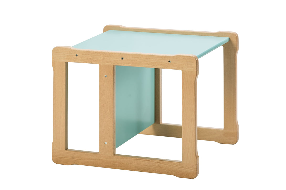 Petit bureau évolutif en bois, chambre Montessori • LOOVE