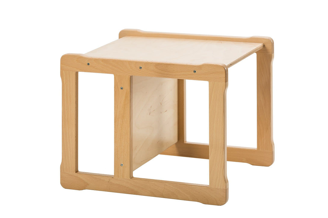 Petit bureau évolutif en bois, chambre Montessori • LOOVE