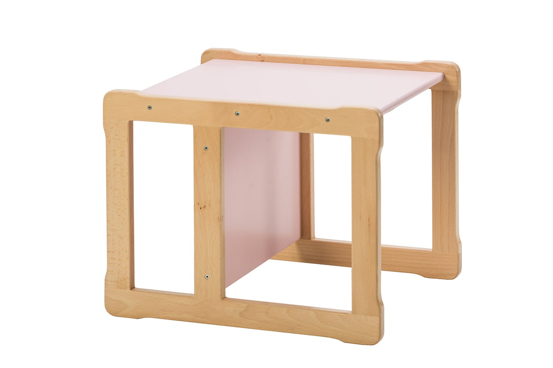 Petit bureau évolutif en bois, chambre Montessori • LOOVE