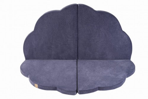 Tapis de jeu Nuage en mousse, Bleu gris • LOOVE