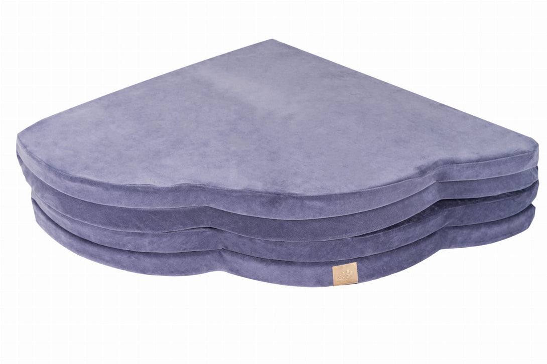 Tapis de jeu Nuage en mousse, Bleu gris • LOOVE