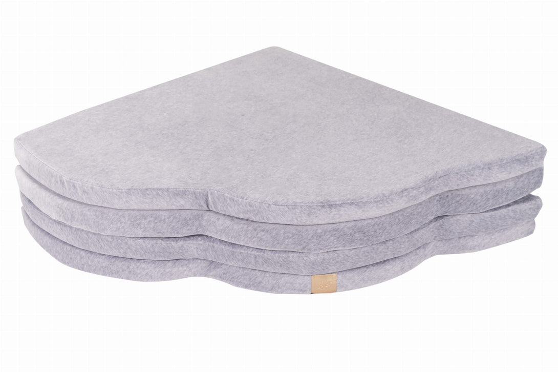 Tapis de jeu Nuage en mousse, Gris clair • LOOVE