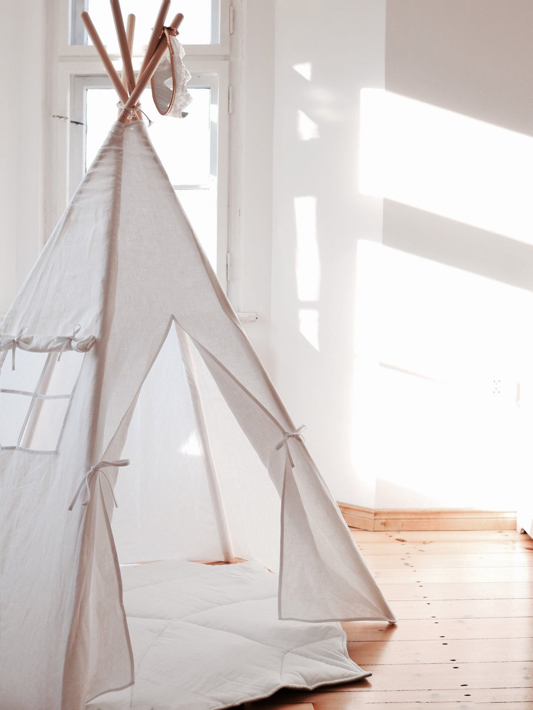 Teepee / Tipi pour enfant, en lin OEKO-TEX • LOOVE