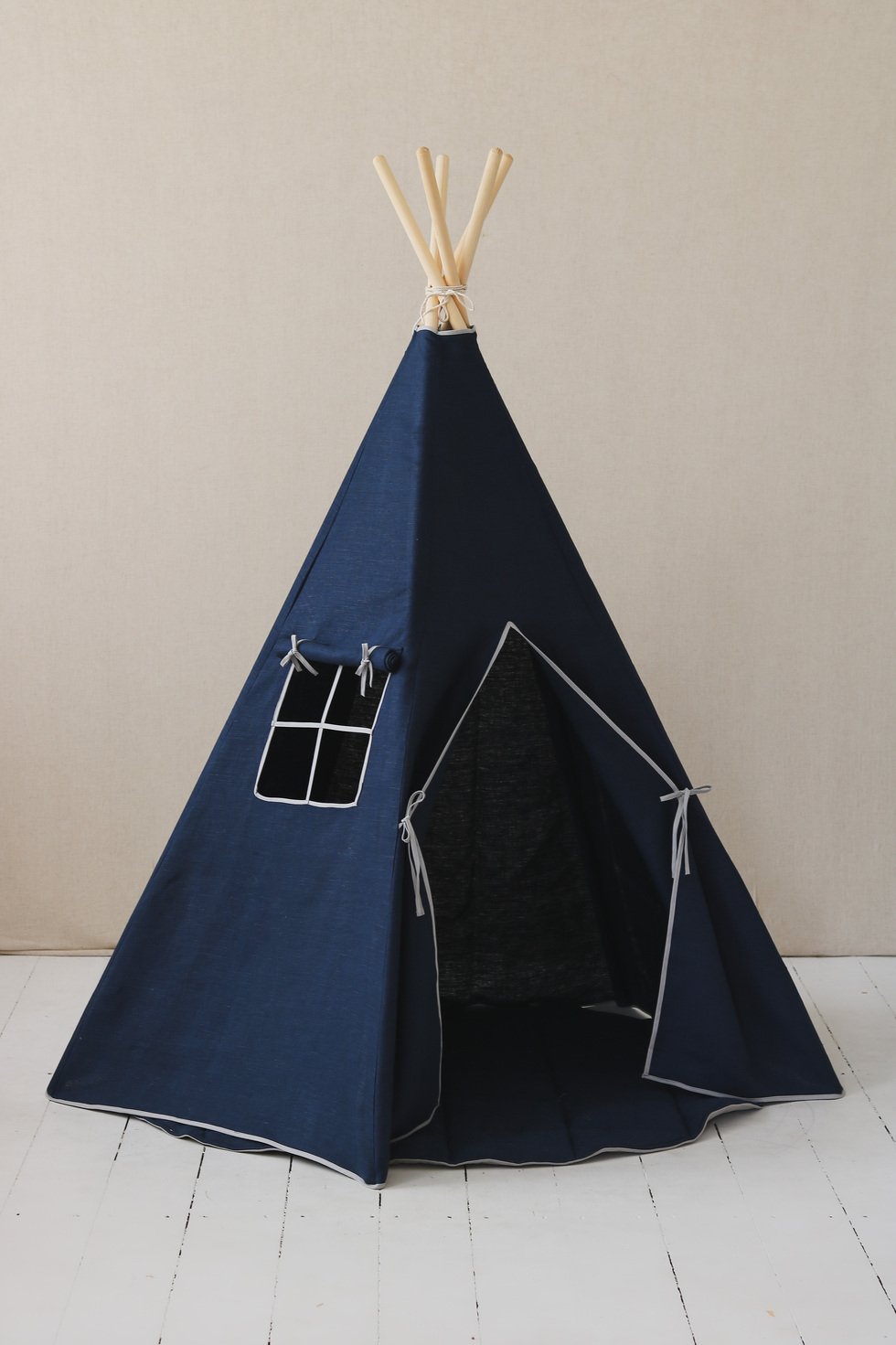 Teepee / Tipi pour enfant, en lin OEKO-TEX • LOOVE