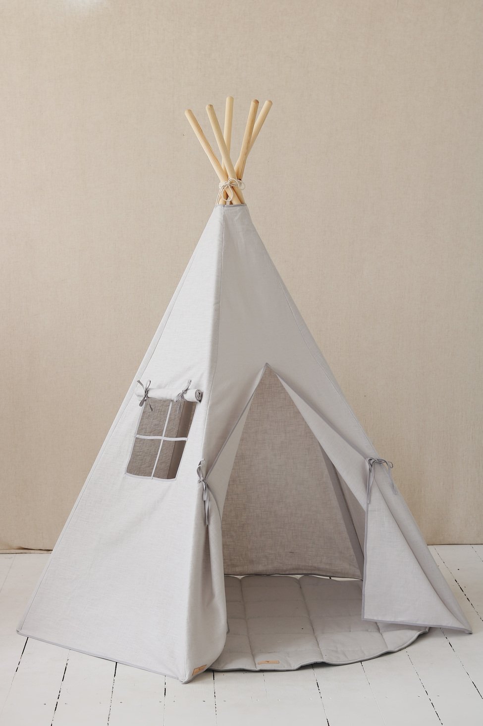 Teepee / Tipi pour enfant, en lin OEKO-TEX • LOOVE