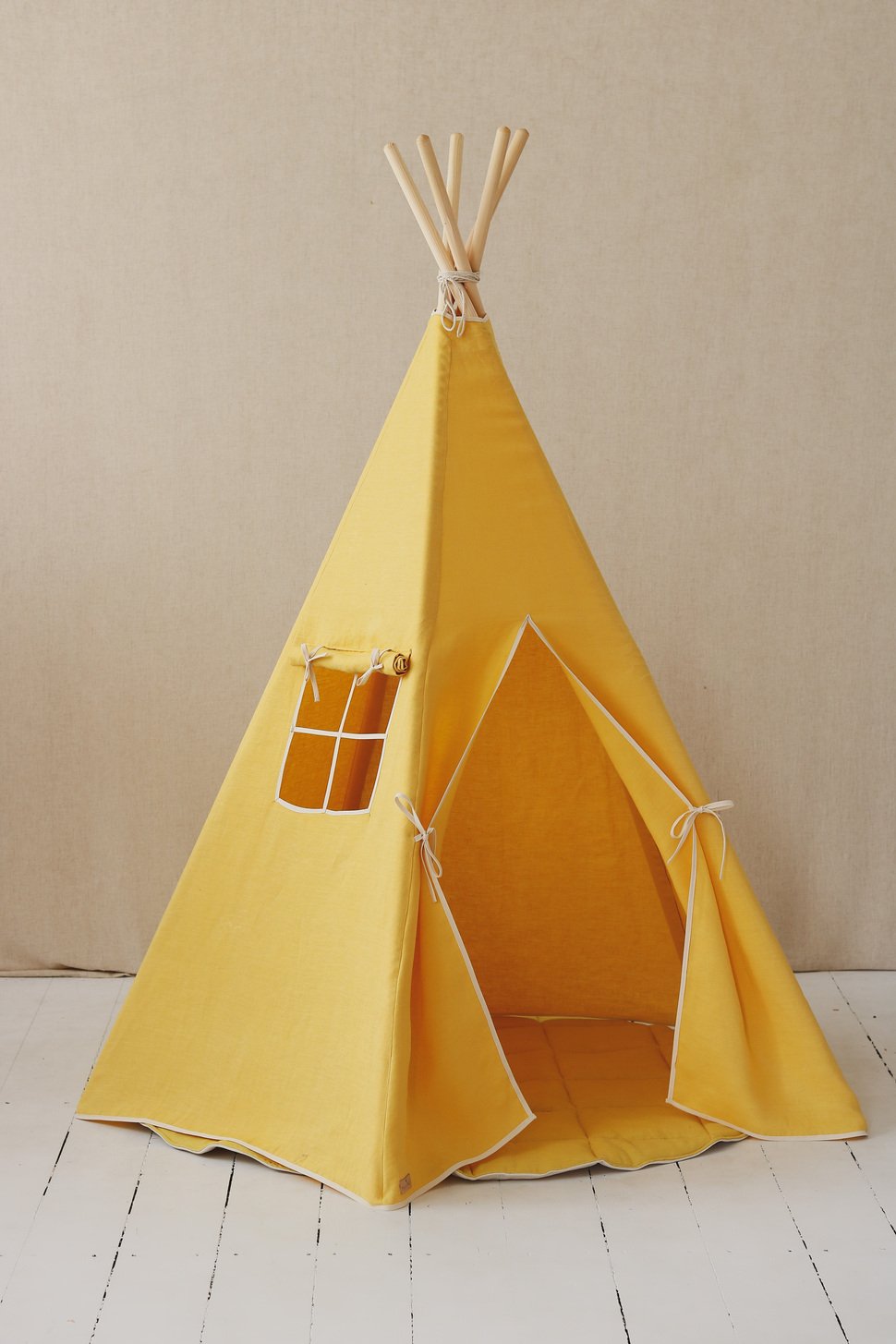 Teepee / Tipi pour enfant, en lin OEKO-TEX • LOOVE