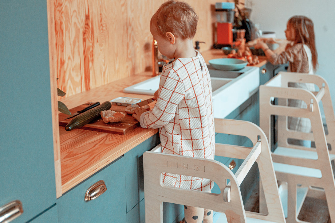 Tour d’observation Montessori 2-en-1 étal de marché • LOOVE