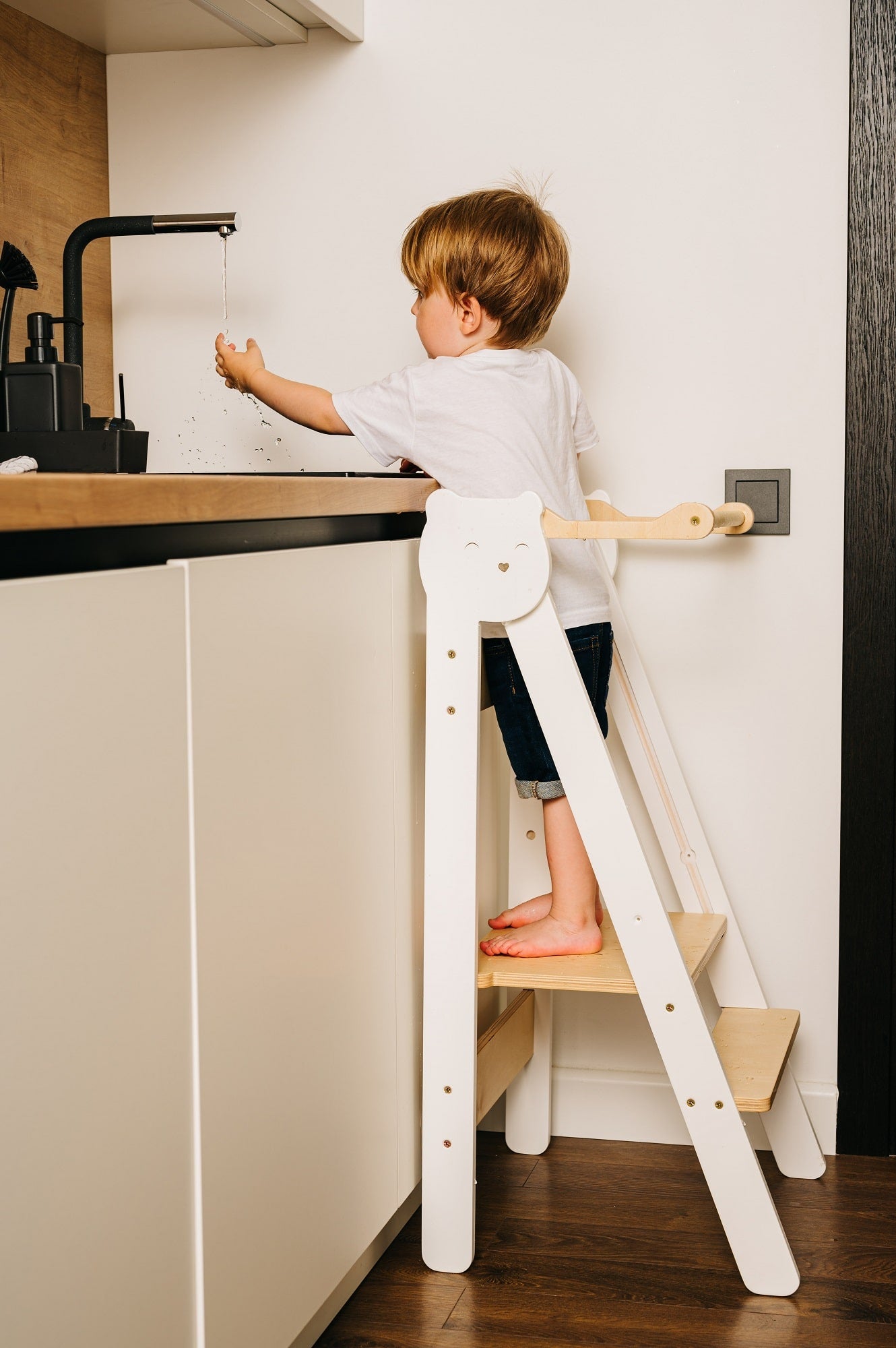 Tour d’observation Montessori pliable et ajustable, pour petits espaces • LOOVE