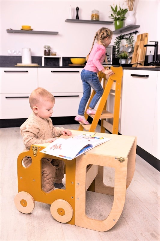 Une tour d'observation Montessori pour Bébé Carrousel – Happynaiss