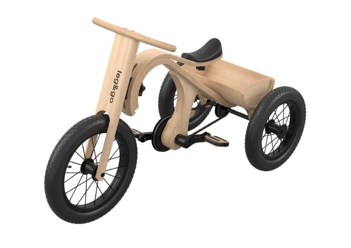 Extension "Tricycle" pour Draisienne évolutive, en bois FSC • LOOVE